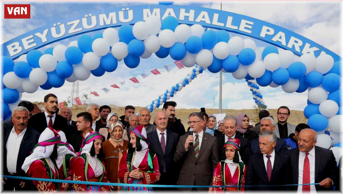 Tuşba'da parkı olmayan mahalle kalmadı