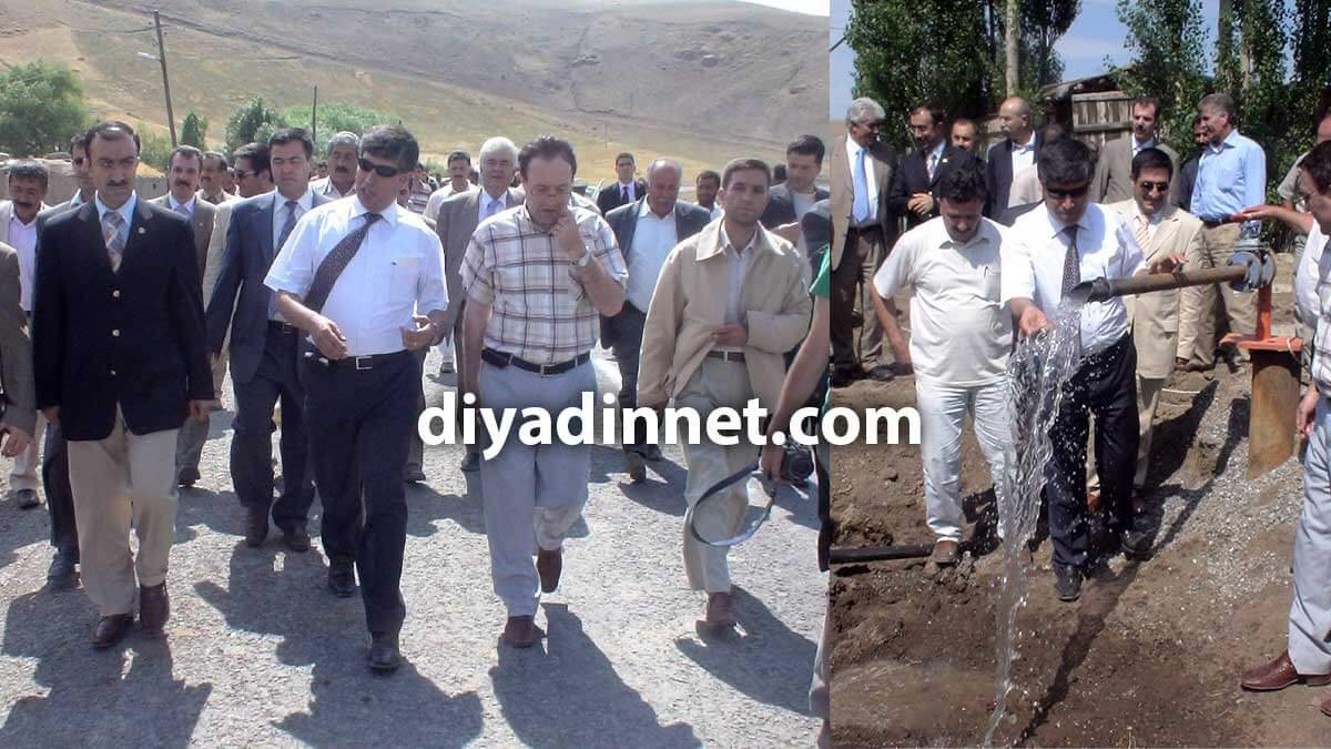 Tutak Batmış Köyü'nde sağlıklı içme suyu hizmete sunuldu