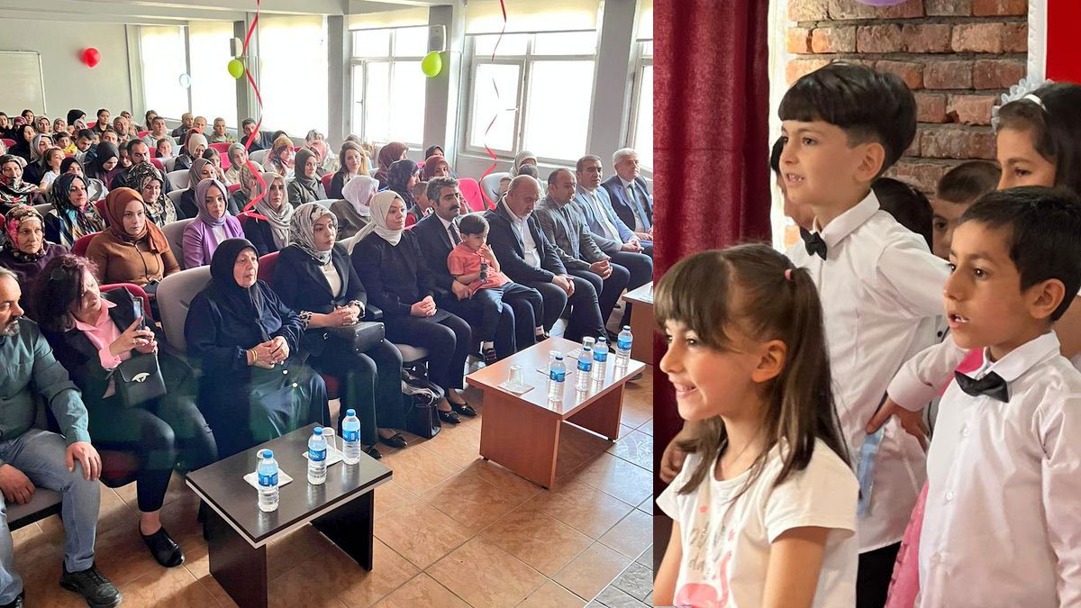 Tutak Kaymakamı ve İlçe Protokolü, Gazi İlkokulu'ndaki Okuma Bayramı Etkinliğine Katıldı