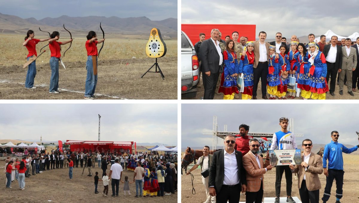 Tutak Kültür Festivali Coşkuyla Yapıldı: At Yarışları Büyük İlgi Gördü