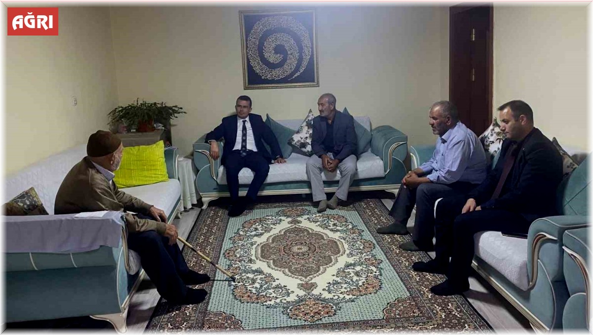 Tutak'ta Kaymakam Adıbelli'nin ziyaretleri