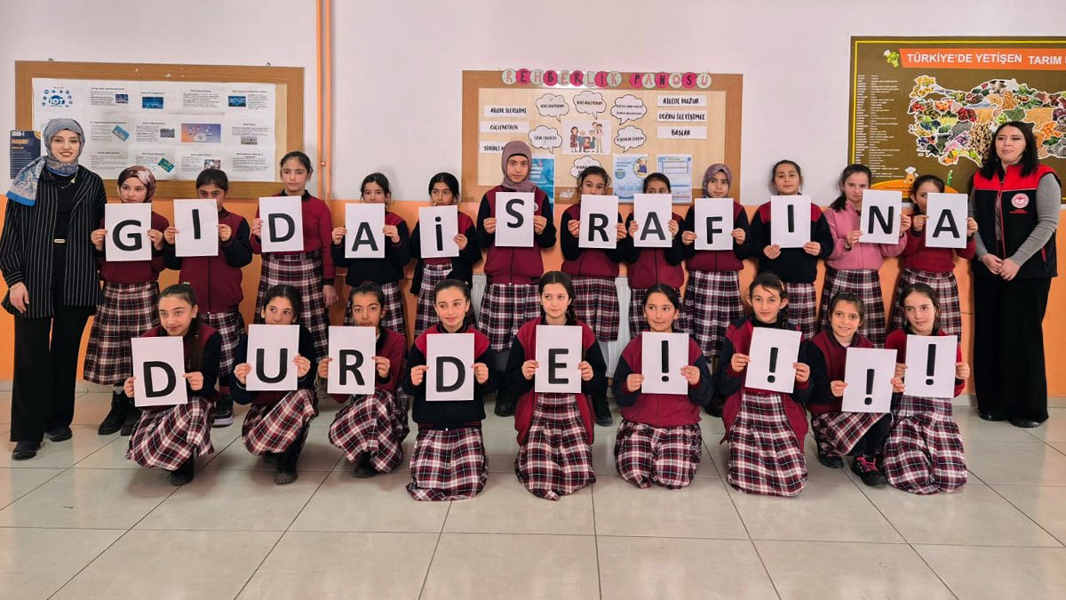 Tutak’ta Ortaokul Öğrencilerine Gıda İsrafını Önlemenin Basit Yolları Anlatıldı