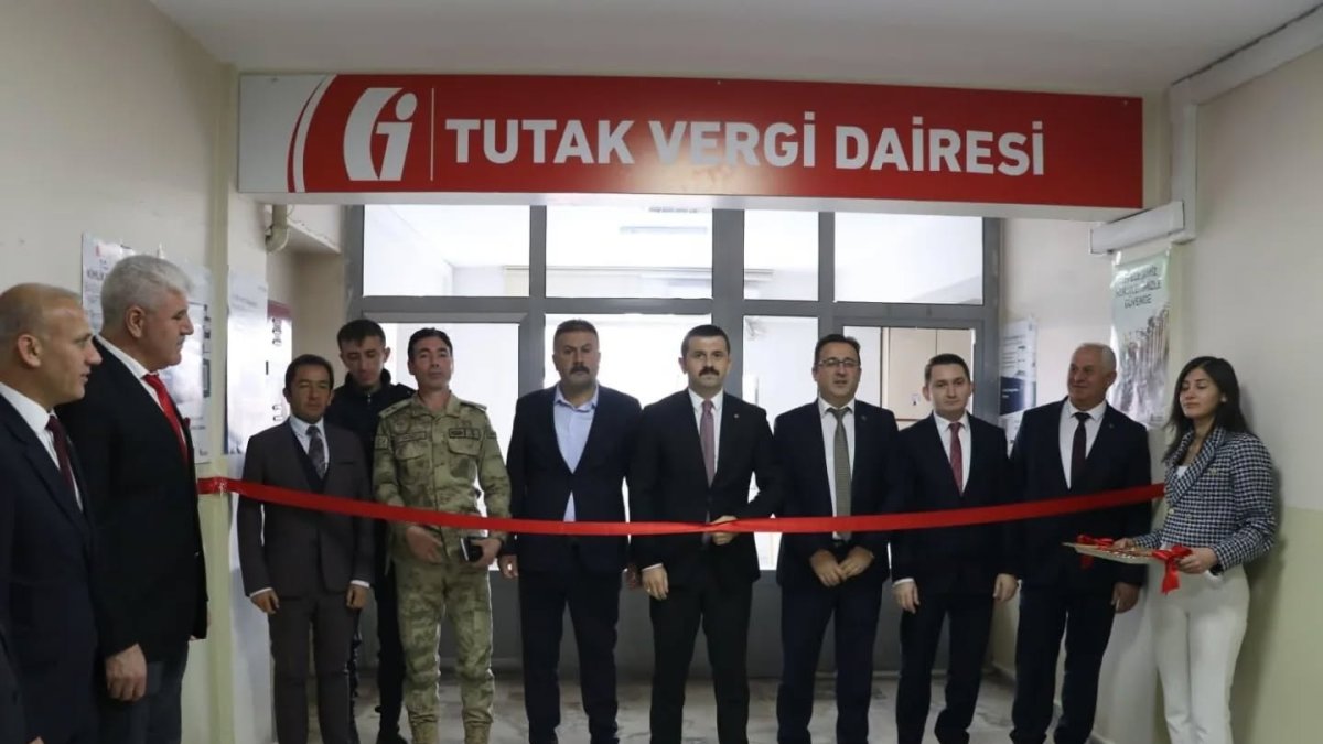 Tutak’ta Vergi Dairesi Hizmete Açıldı