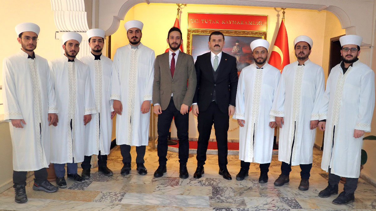 Tutak’ta Yeni İmamlar Göreve Başladı, Kaymakam Coşkun’la Görüştü