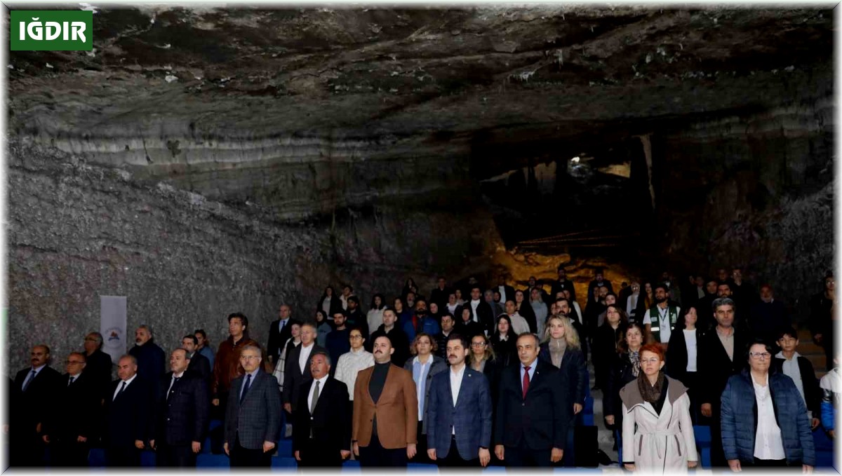 Tuz Mağarası'nda "Ağrı Dağı Solunum Zirvesi-2" düzenlendi