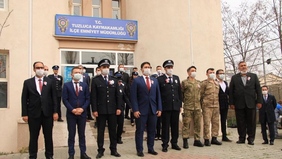 Tuzluca'da Türk Polis Teşkilatı'nın 176. kuruluş yıldönümü kutlandı