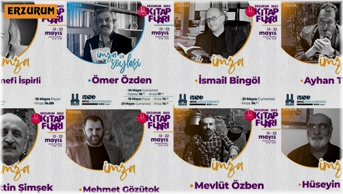 TYB Erzurum Şubesi Erzurumlu 20 şair ve yazar ile fuarda
