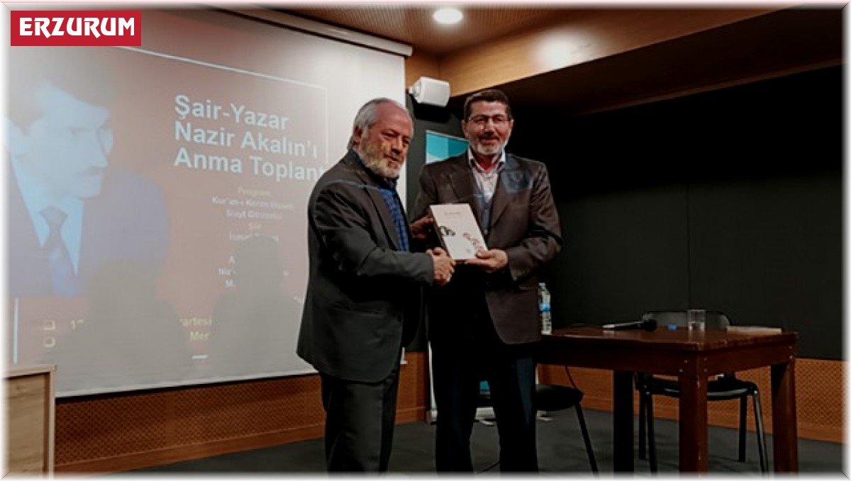 TYB Erzurum Şubesi Nazir Akalın'ı andı