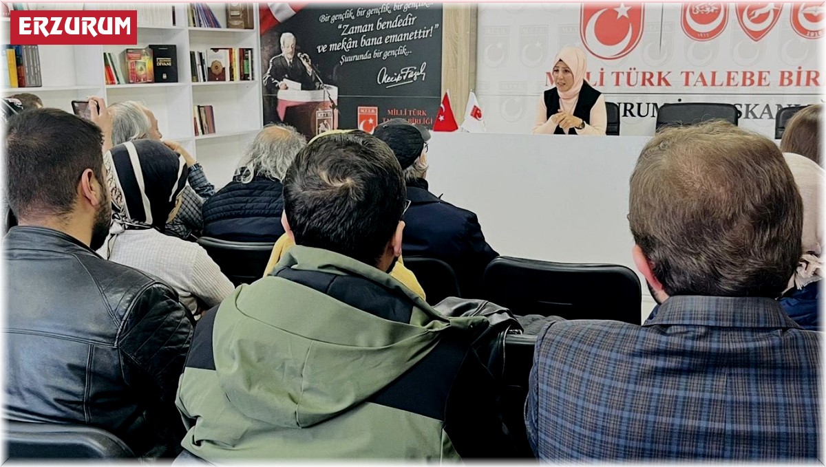 TYB Erzurum Şubesi'nde Cumhuriyetin 100. yılında kadınlar konuşuyor
