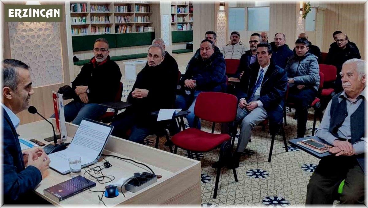 TYB'nin konuğu olan Karaağaç, "Yaşamın Metafizik Boyutu" konusunu anlattı