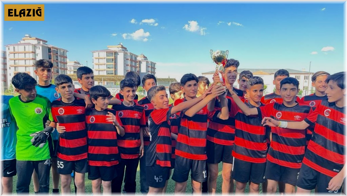 U14 Ligi'nde şampiyon Elazığ Yolspor