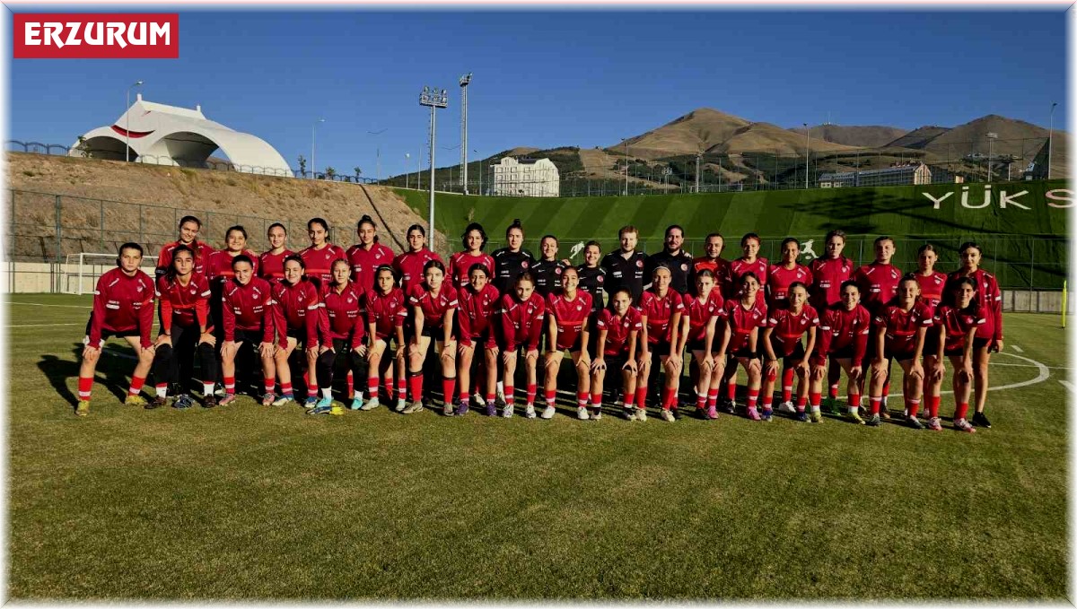 U15 Kız Millî Takımının Erzurum kampı başladı
