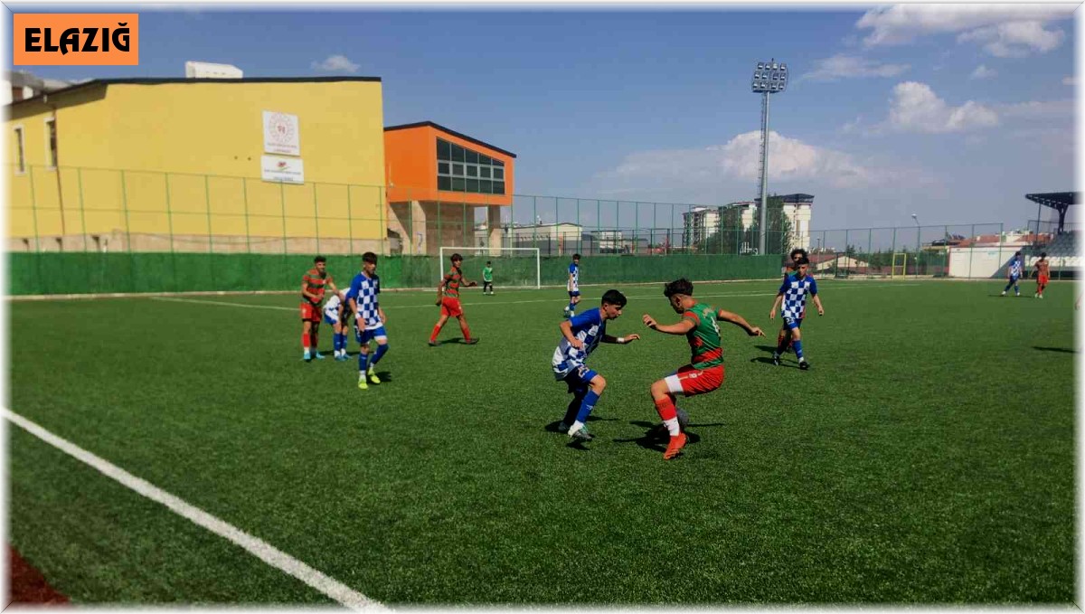 U16 Futbol Ligi Elazığ Grubu maçları başladı