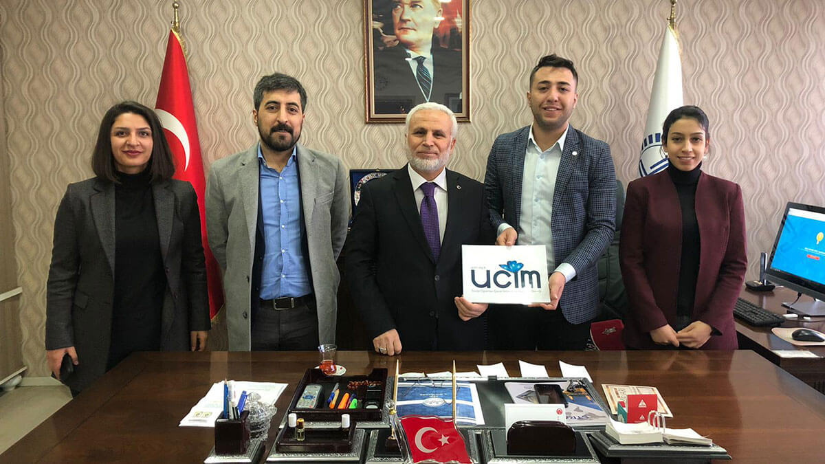 UCİM’den Ağrı İl Müftüsü Topçu’ya ziyaret