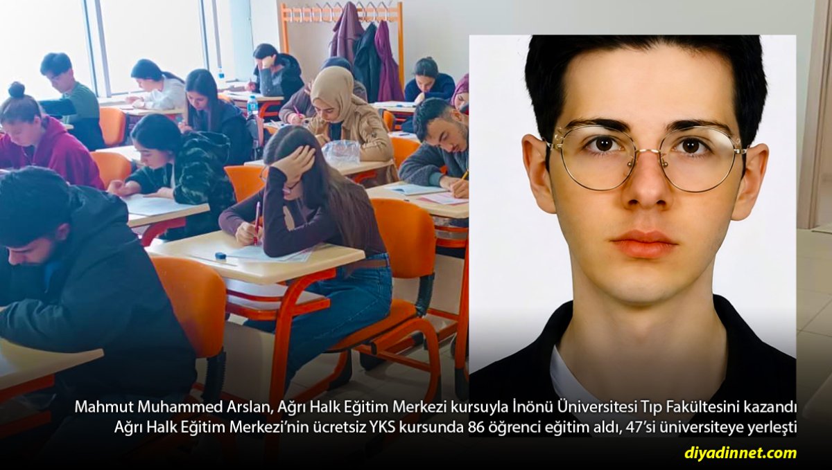 Ücretsiz YKS Kursundan Tıp Fakültesine: Ağrılı Öğrencinin Büyük Başarısı