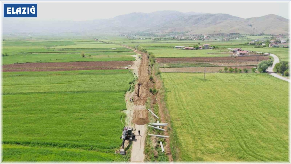 Uluova sulama inşaatında çalışmalar sürüyor