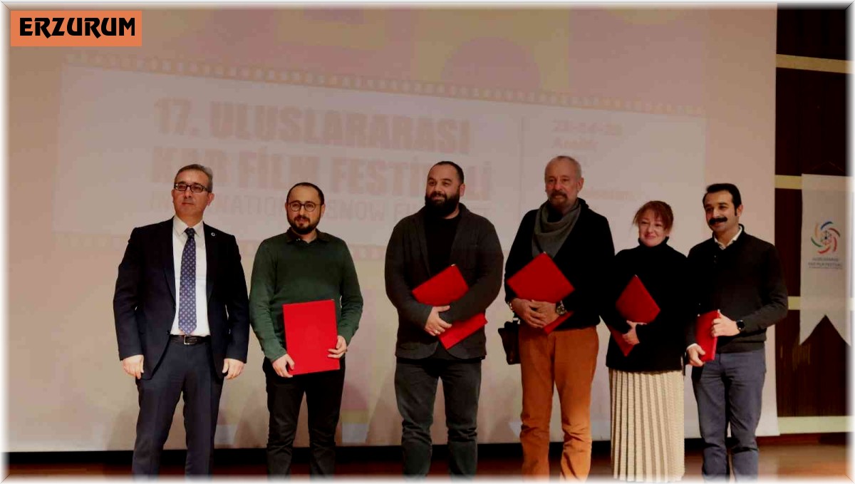 Uluslararası Kar Film Festivalinin 17.si Atatürk üniversitesi ev sahipliğinde düzenlendi