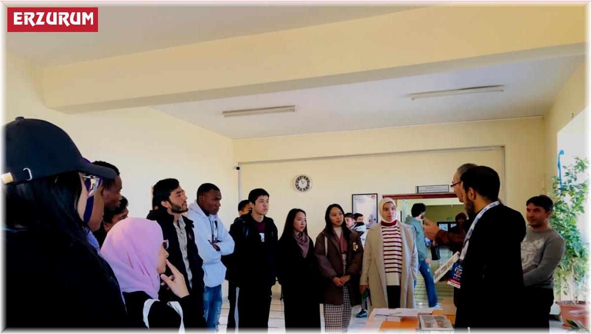 Uluslararası öğrenciler Erzurum'da