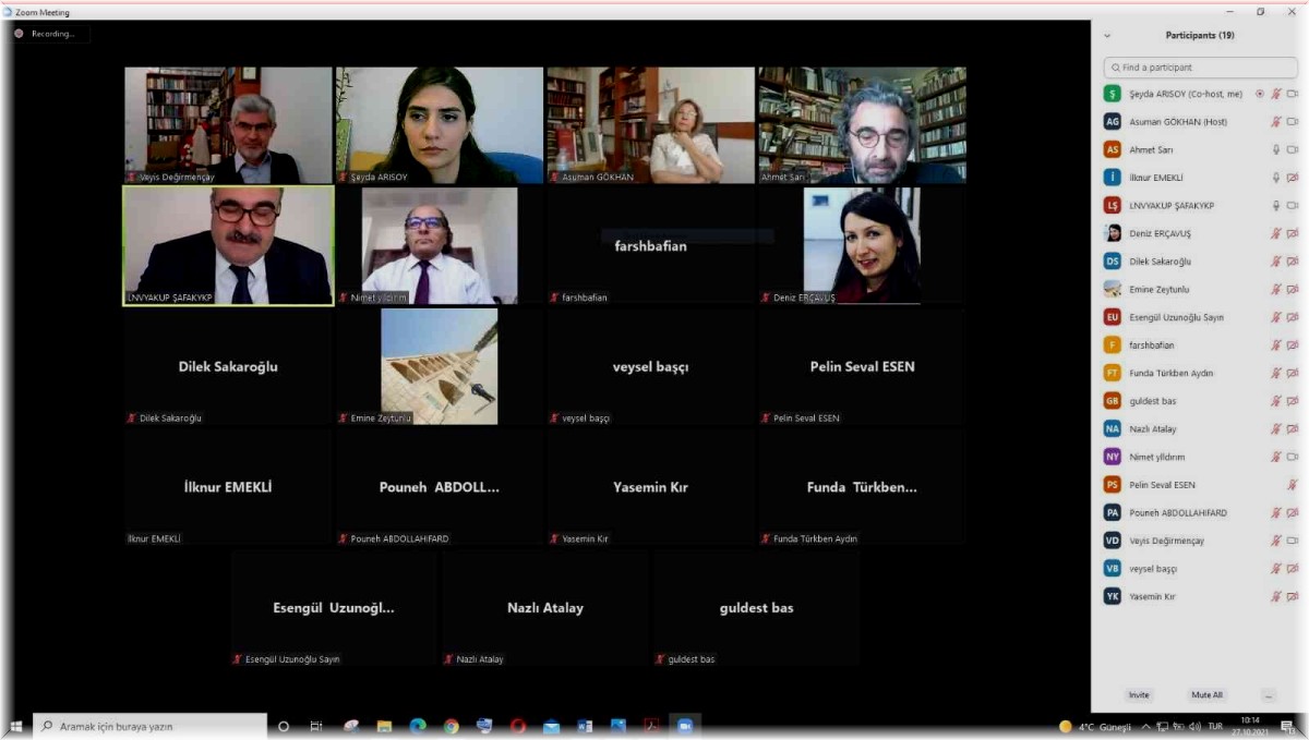 Uluslararası tasavvuf ve edebiyat sempozyumu Atatürk üniversitesinde düzenlendi