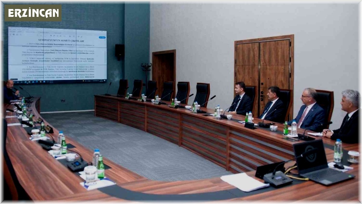 Uluslararası Türk Dünyası Sempozyumu bilgilendirme toplantısı yapıldı