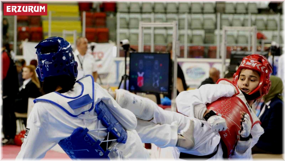 Ümitler Türkiye Tekvando Şampiyonası, Erzurum'da başladı