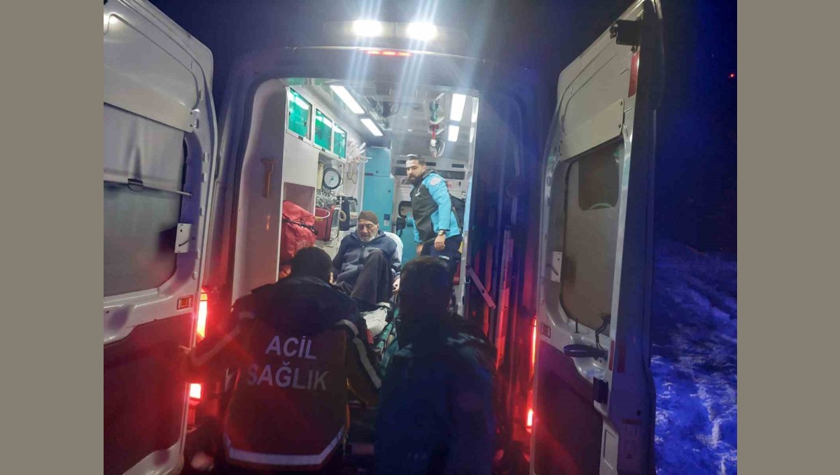 UMKE'den zorlu kış şartlarında hasta kurtarma operasyonu