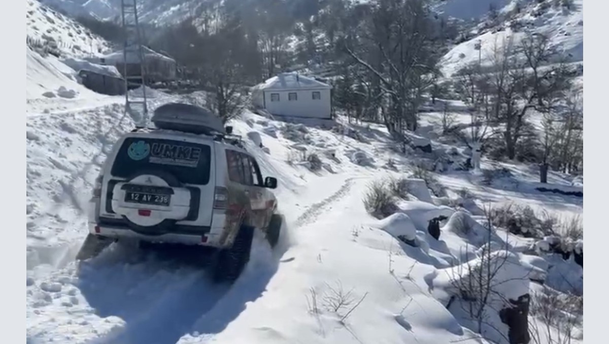 UMKE kar kış demeden hastalara umut oluyor