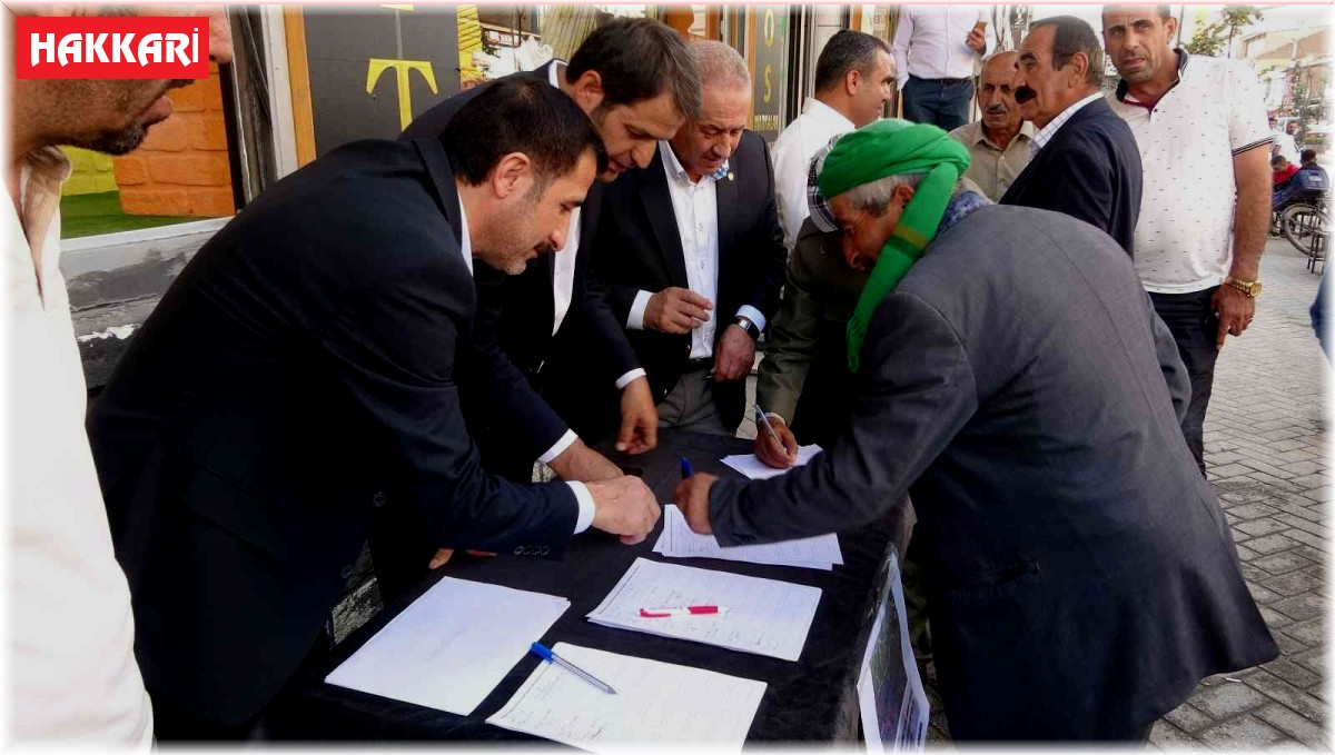 Umurlu Sınır Kapısı'nın açılması için imza kampanyası