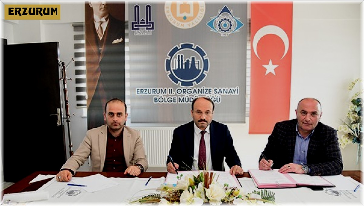 Üniversite-Sanayi iş birliğine katkı sunacak protokol için imzalar atıldı