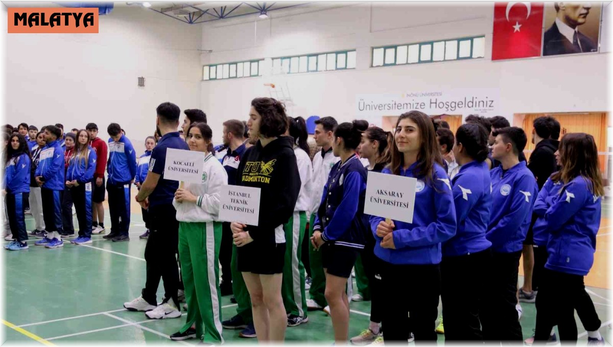 Üniversitelerarası 1.lig Badminton Müsabakaları başladı
