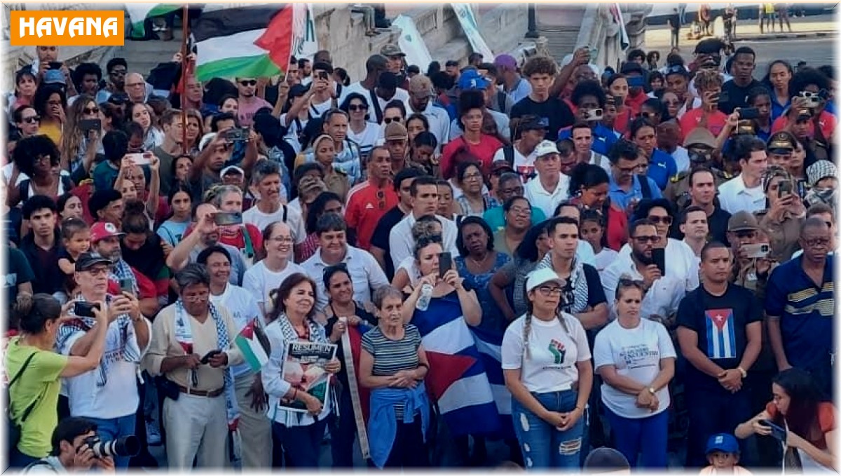 Üniversitelerdeki Filistin'e destek gösterileri Küba'ya sıçradı