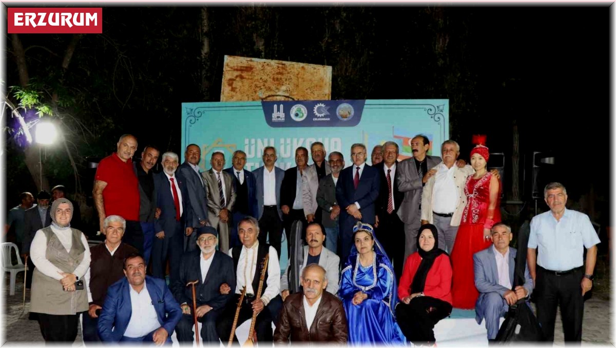 Ünlükaya Türk Dünyası Aşıklar buluşması büyük ilgi gördü