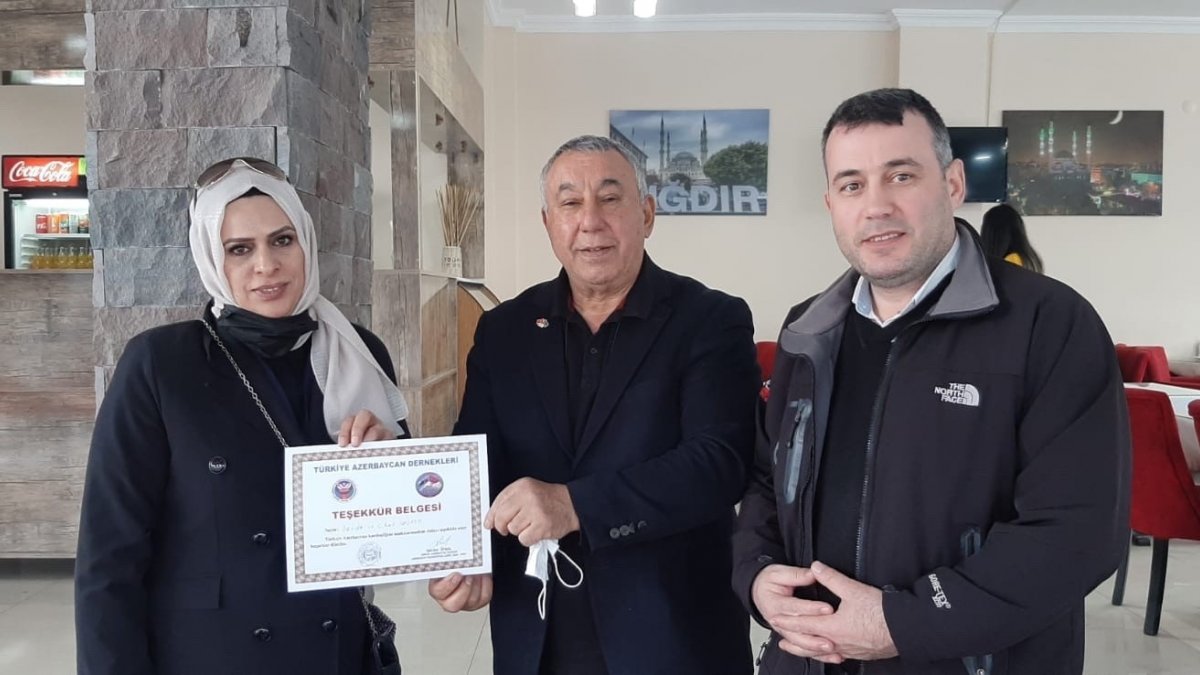 Ünsal'dan Pusula Gazetesine teşekkür belgesi