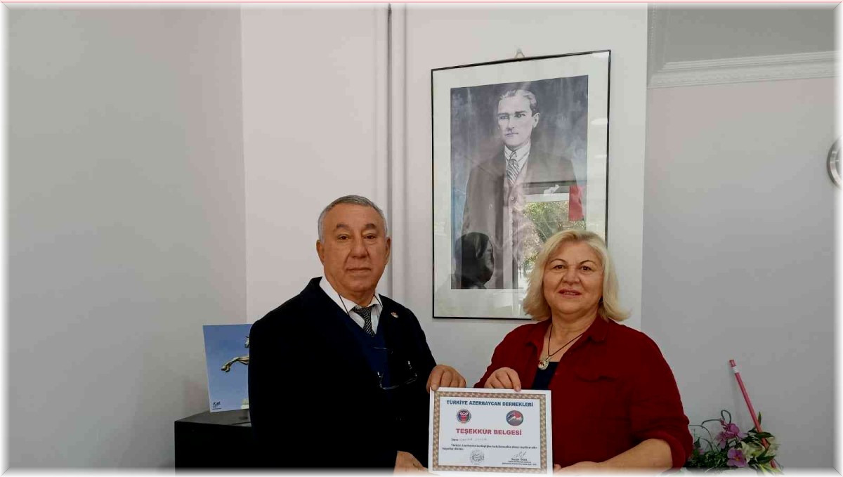 Ünsal'dan, Sever'e teşekkür belgesi