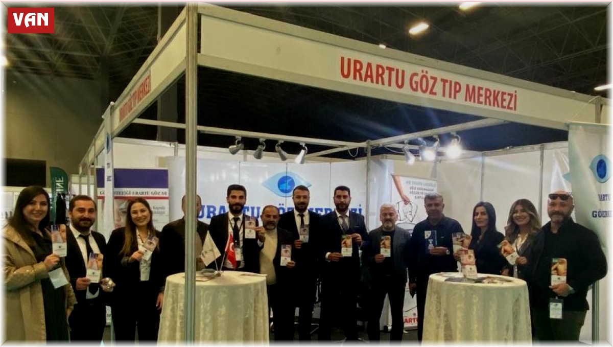 Urartu Göz Sağlık Fuarında yerini aldı
