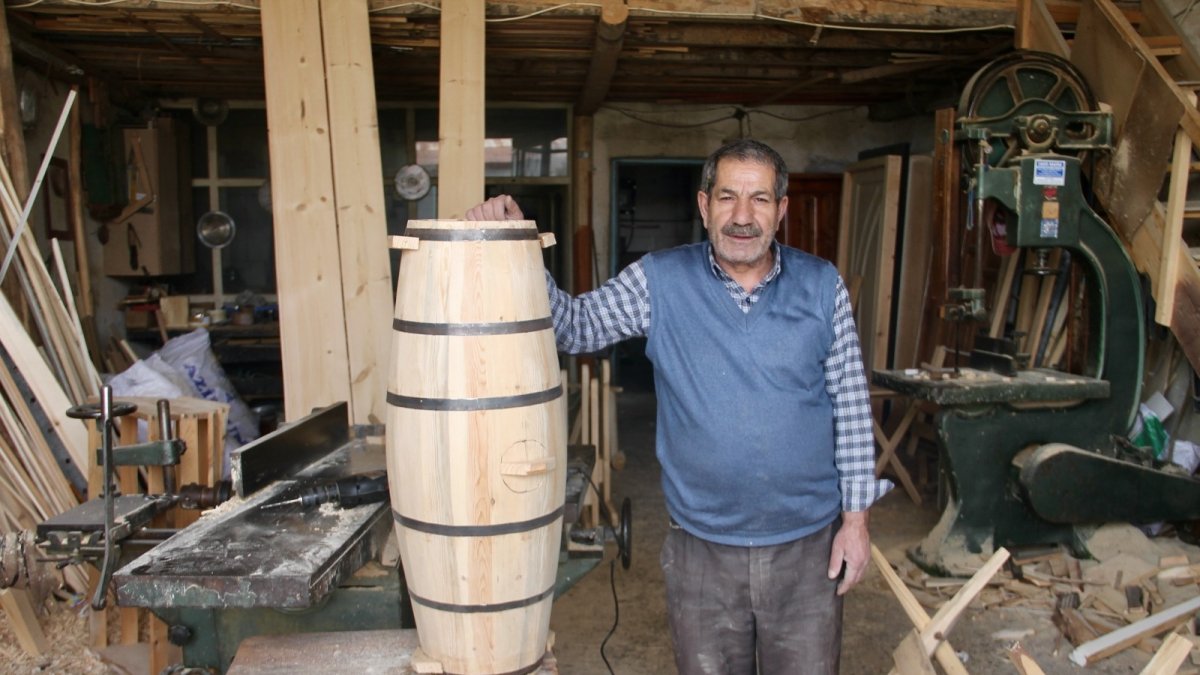 Usta ellerde üretilen 'Yayıklar' Türkiye'nin dört bir yanından talep görüyor