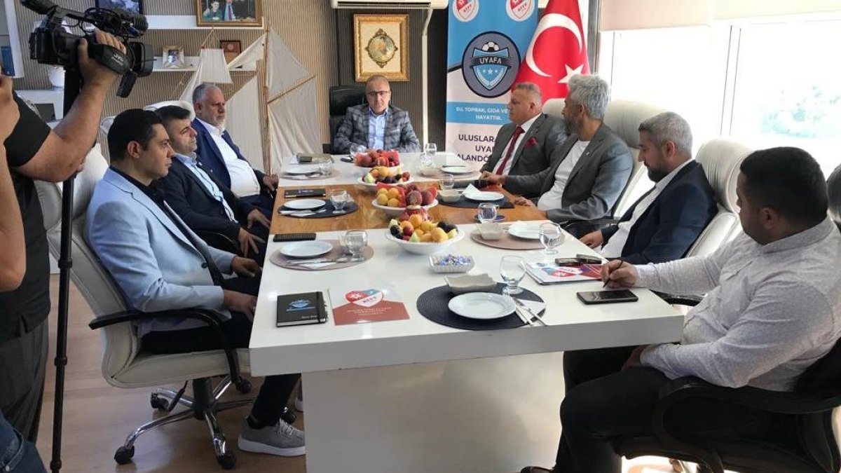 Uyafa ile Avrupa Türk Futbol Federasyonu arasında işbirliği protokolü