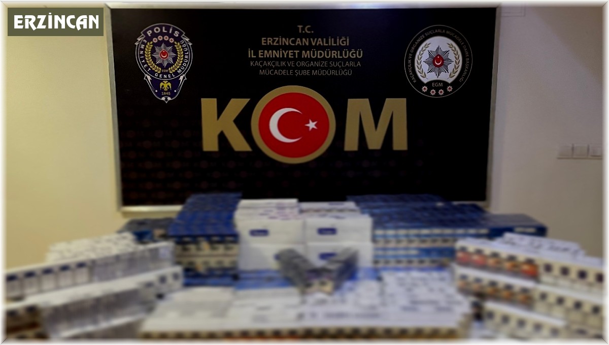 Uyanıklığı polisten kaçmadı; 4 bin paket kaçak sigara ele geçirildi