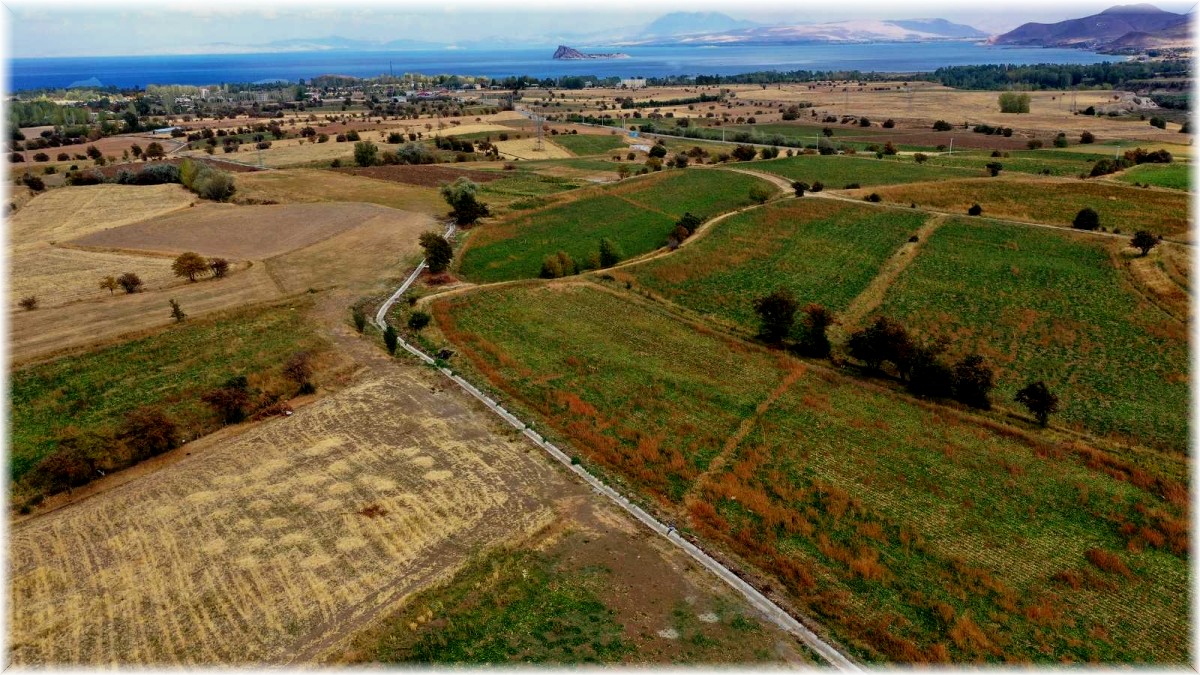 Uysal Mahallesi'ndeki sulama kanalı tamamlandı