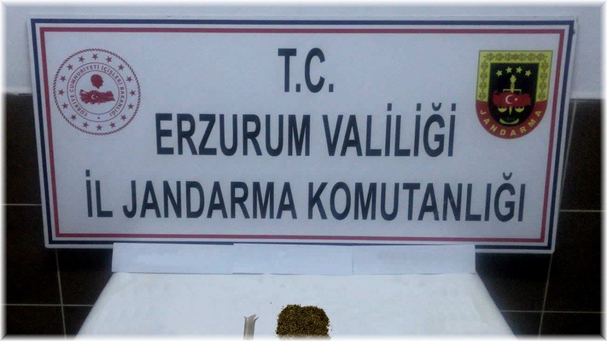 Uyuşturucu kullanan şahıslar jandarmadan kaçamadı