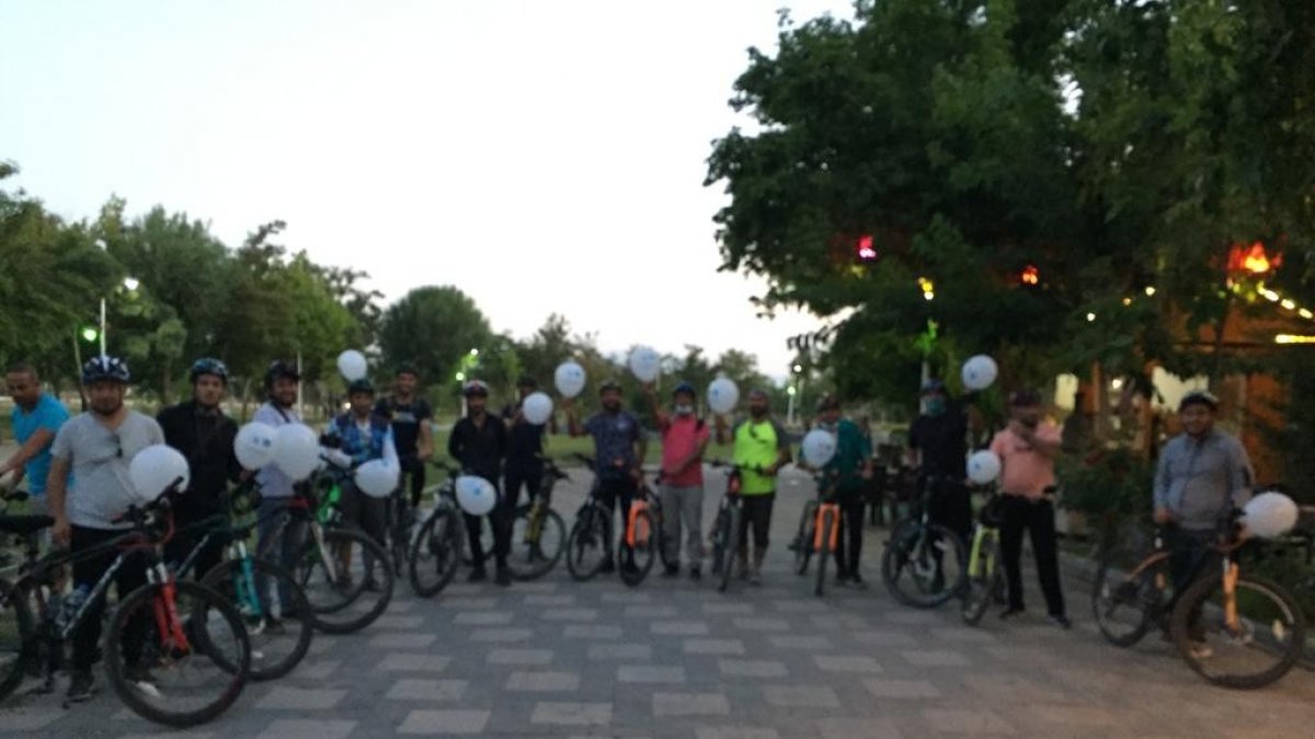 Uyuşturucuyla mücadele için pedal çevirdiler