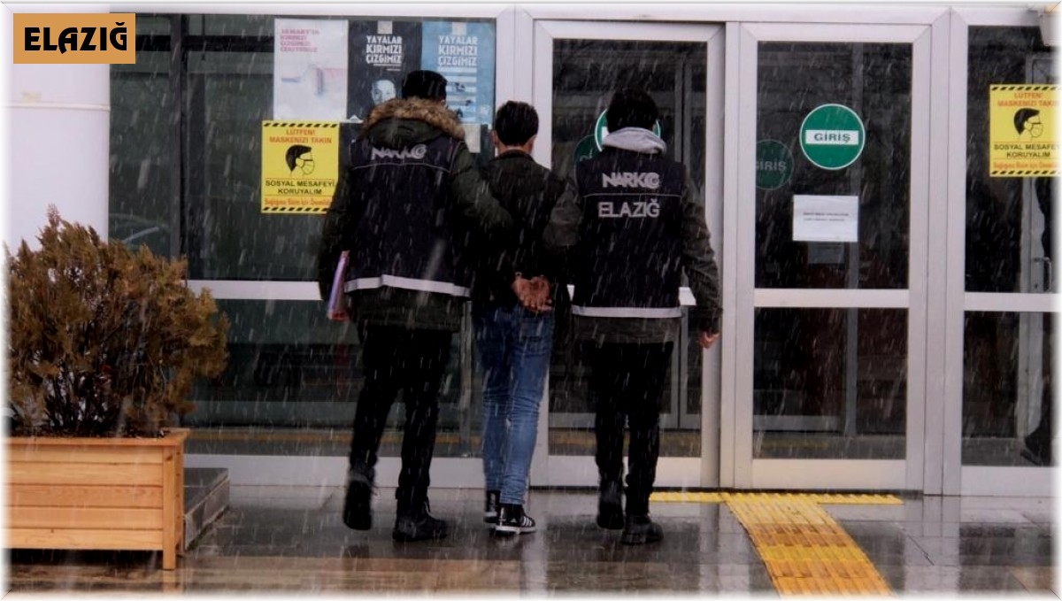 Üzerinden uyuşturucu madde çıkan şüpheli gözaltına alındı