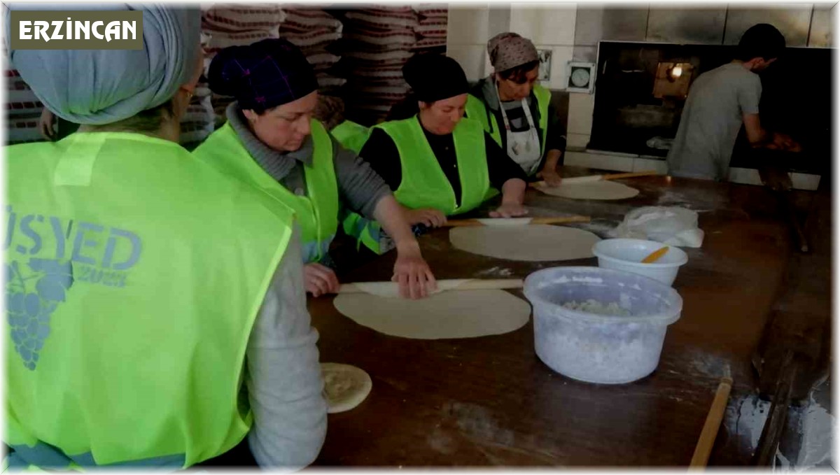 Üzümlü'den depremzedelere Erzincan ketesi gönderiliyor