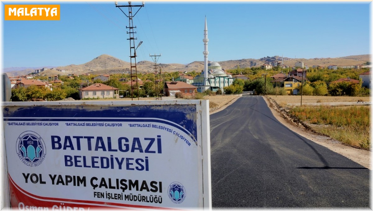 Vaizpınarı Caddesi asfalta kavuştu