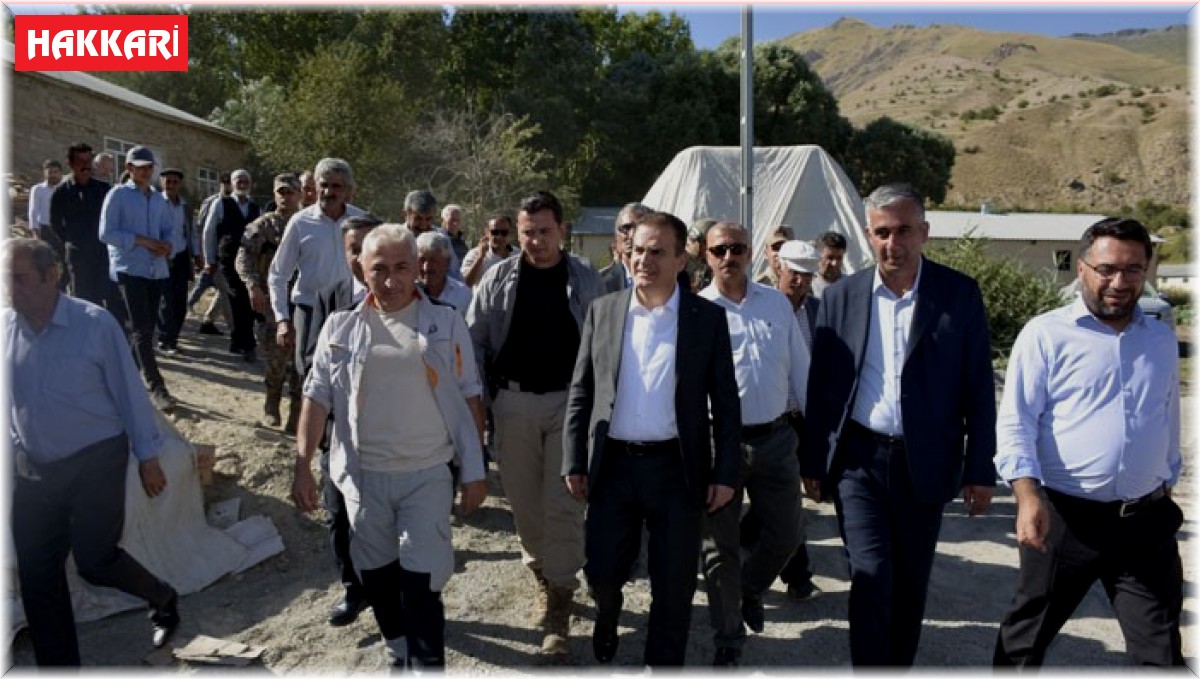 Vali Akbıyık, cami ve Kur'an kursu inşaatında incelemelerde bulundu