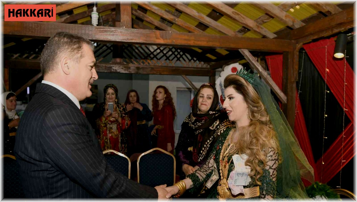 Vali Akbıyık, şehit kızının düğün törenine katıldı