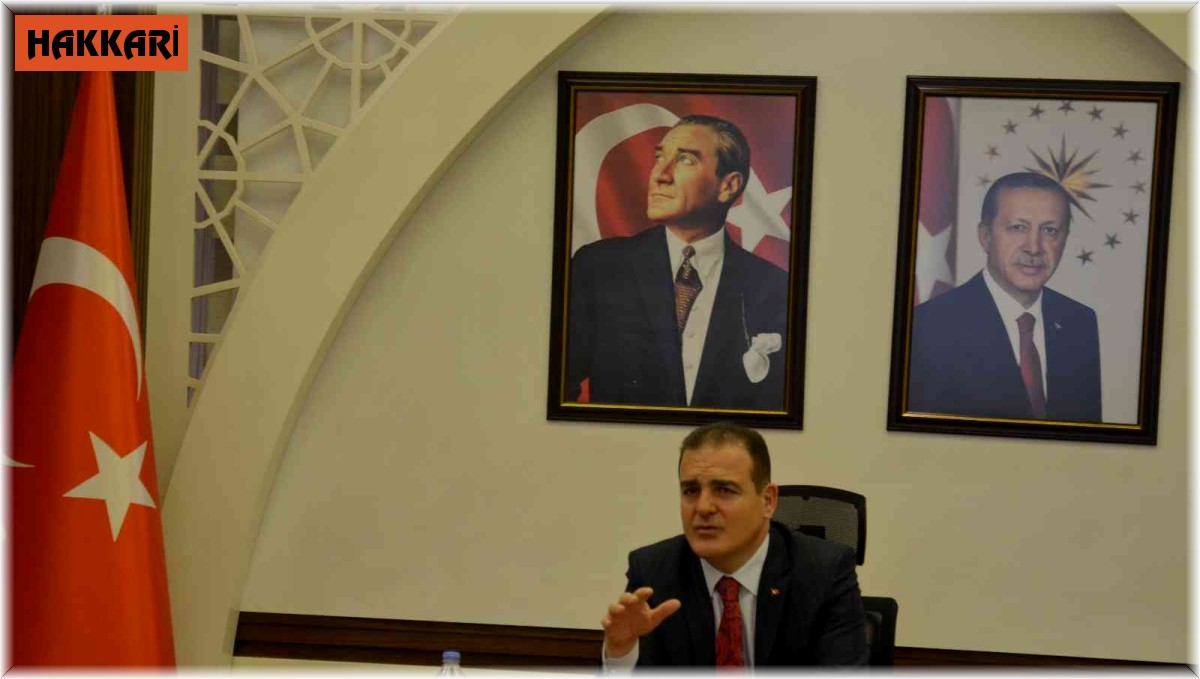 Vali Akbıyık: "Terör Hakkari'nin gündeminden çıkıyor"