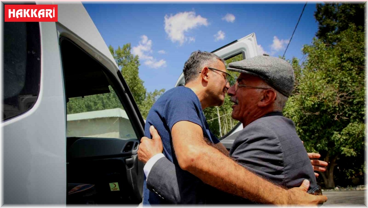 Vali Ali Çelik, Kaymaklı köylülerini diledi