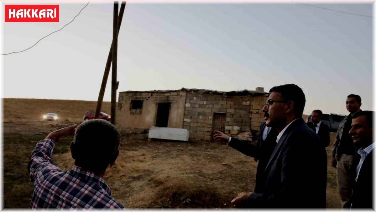 Vali Ali Çelik'ten 7 hayvanı telef olan vatandaşa ziyaret