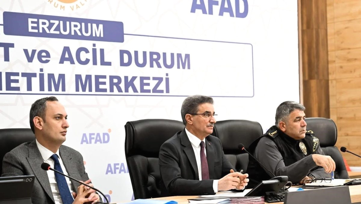 Vali Aydın Baruş başkanlığında, afet ve acil durum toplantısı yapıldı